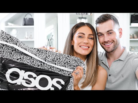 MY HUSBAND DOES MY ASOS HAUL | Lydia Elise Millen