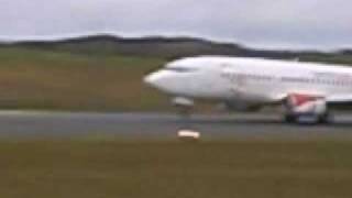 preview picture of video 'BMI Baby landing into Ireland West Airport Knock.'