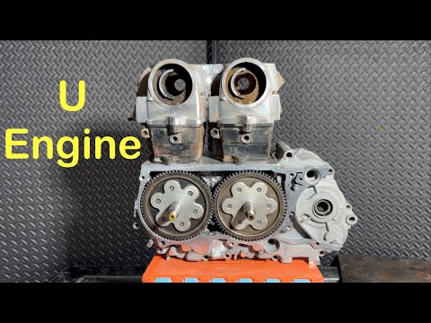 I make U-engine, customizable, 180-270-360-degree stroke, optional