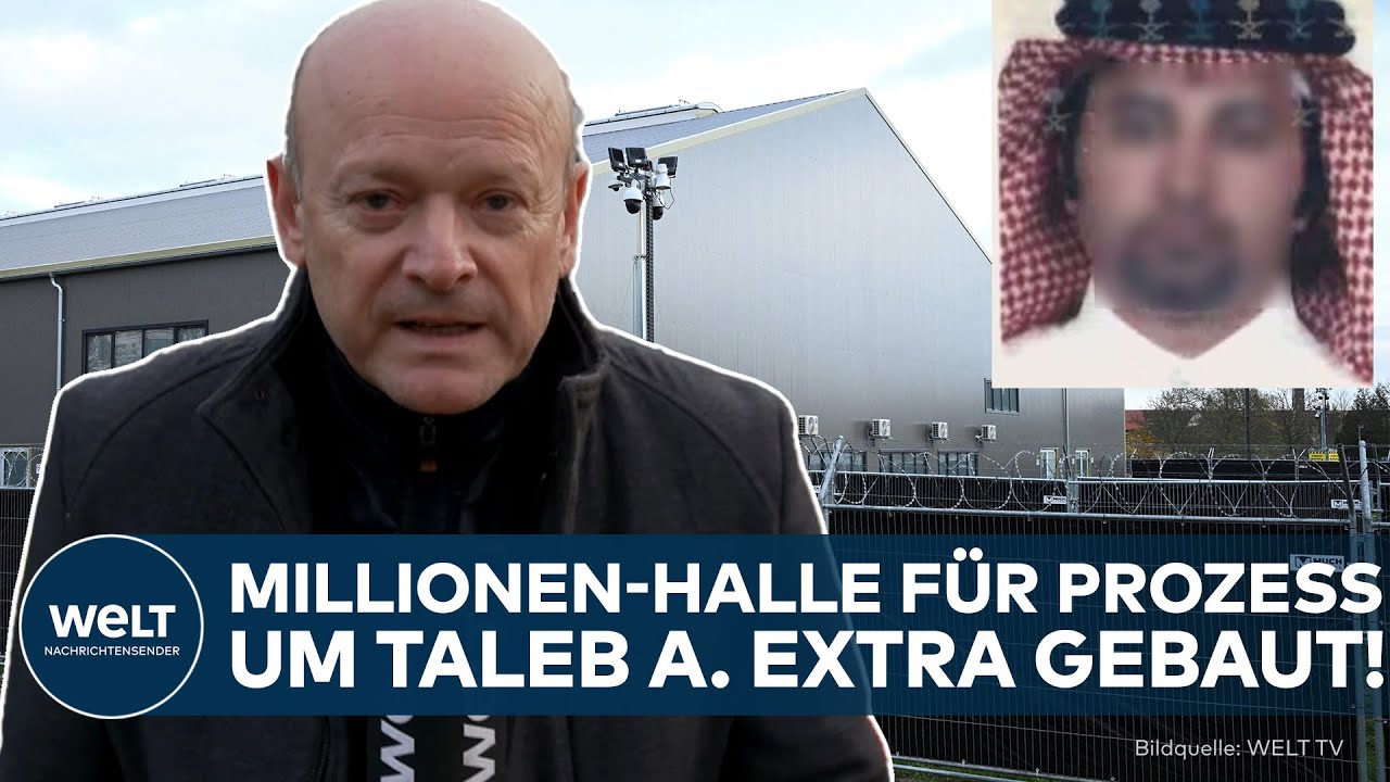 MAGDEBURG: Mammutprozess gegen Magdeburg-Attentäter beginnt! – Millionen-Halle extra gebaut!