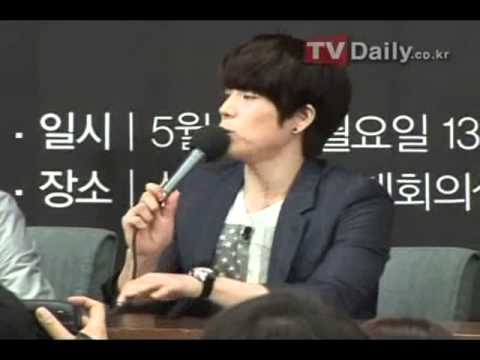 110516 News - SHINee Jonghyun in Immortal Song 2 Press Conference
