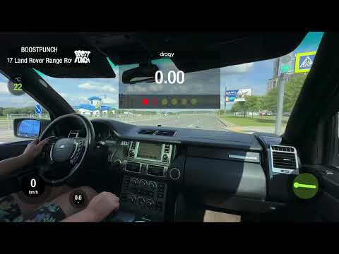 LAND ROVER RANGE ROVER 322 3.6TDV8 AT  4WD 2007 STAGE-1. 0-100 ACCELERATION 