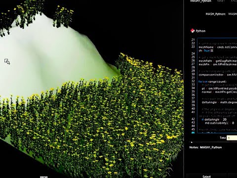 Maya 2018 Python Scripts In Mash