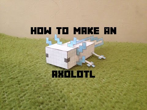 How to make a Minecraft Axolotl