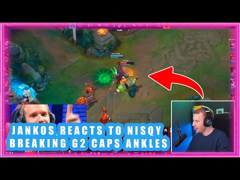 Jankos Reacts To Nisqy Breaking G2 Caps Ankles 🤭