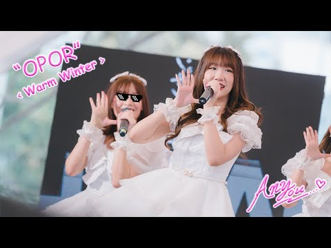 [4K][Fancam] the glass girls Opor - Warm winter @JAPAN EXPO 2024, Sora Stage, CTW, 240203