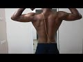 20 Year old FLEXING Back Muscles | Muscle Flex