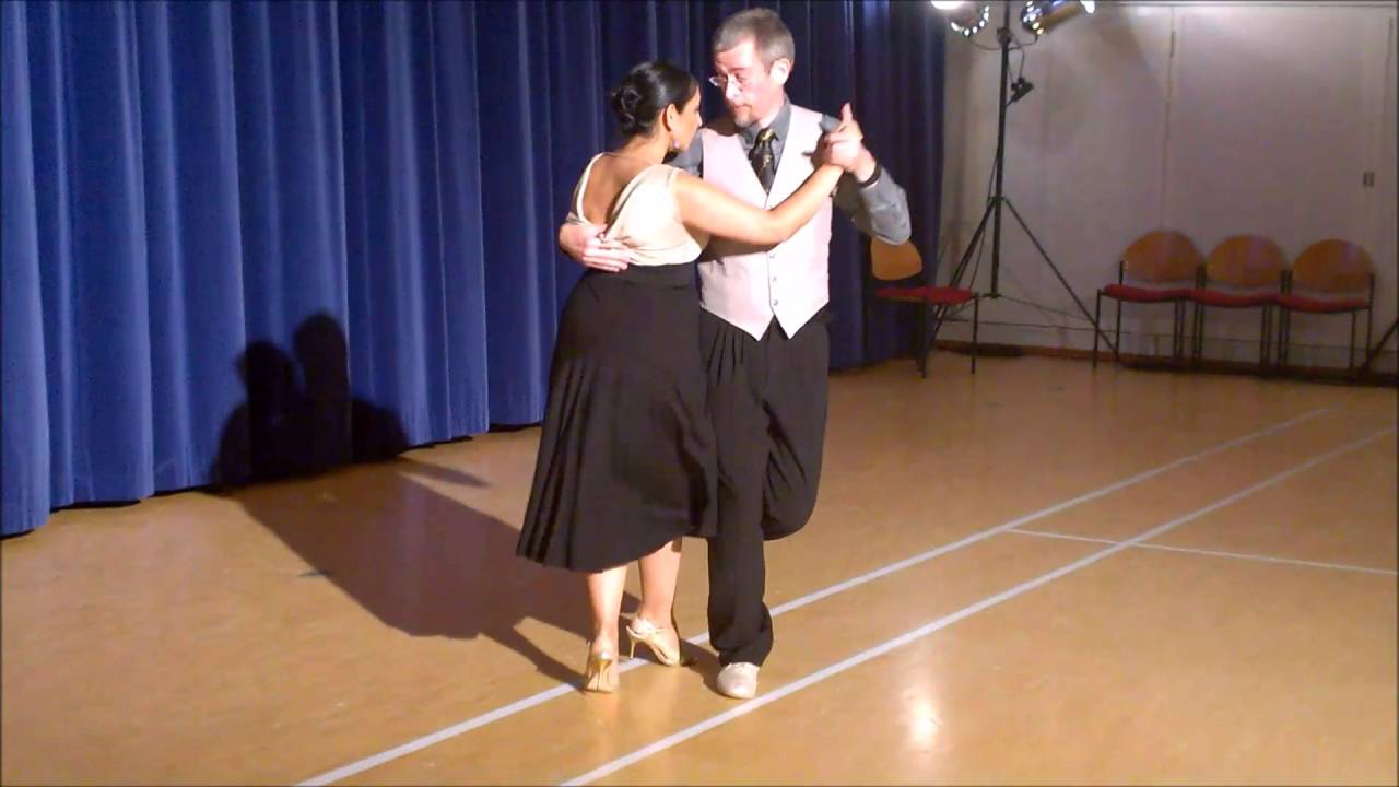 Carina Quiroga & Arttu Artkoski dancing Milonga que faltaba at Helatango 2016