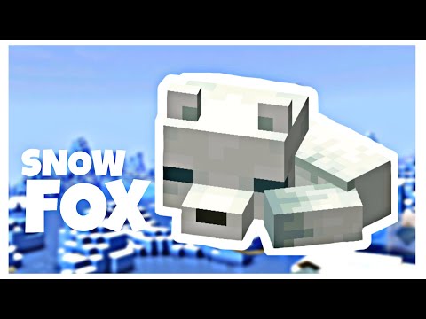 Minecraft : How To Get White Fox Easily.