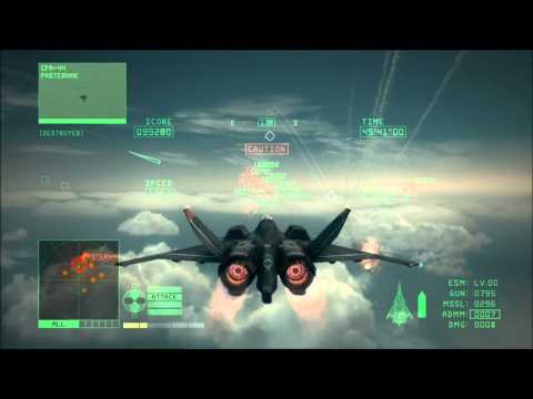Ace Combat 6 - Ace of Aces Mission 9 Boss Battle (Pasternak)