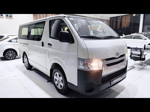 2023 Toyota HIACE 12-seater - White Color | Interior and Exterior
