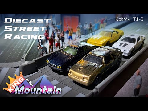 Diecast Street Race (KotM4 T1-3) Qualifying Round - Custom Modified 1/64 Cars