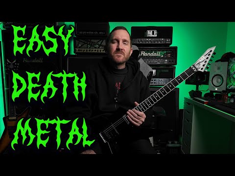 EASY DEATH METAL PATTERNS AND THE SECRET TO WRITING RIFFS !!!