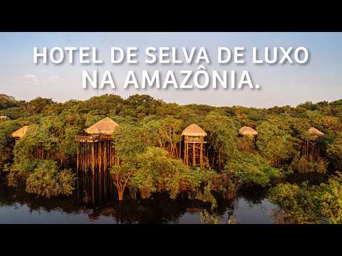 HOTEL DE SELVA DE LUXO na AMAZÔNIA | Como é e quanto custa o Juma Amazon Lodge | Casinha da Vez Ep.4