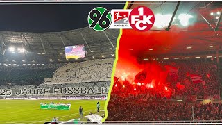 Stadionvlog: Hannover 96 1:3 1. FC Kaiserslautern // Traditionsgipfel im Niedersachsenstadion 🔥