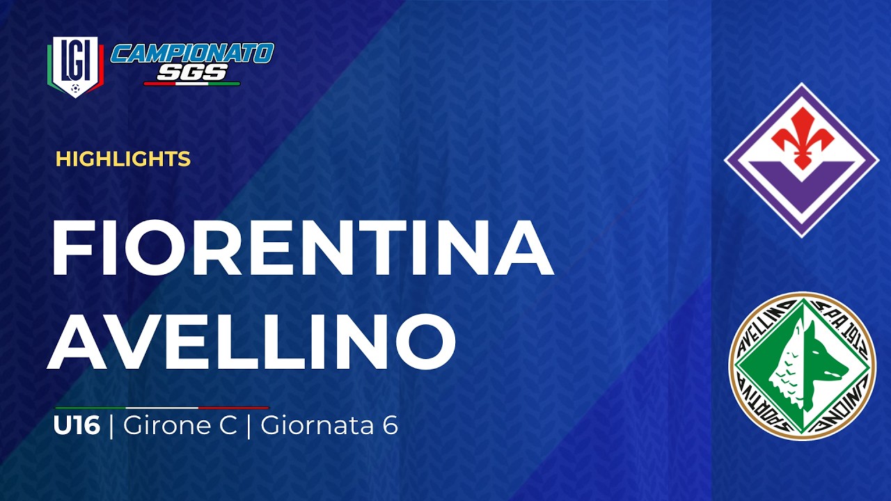 Highlights Fiorentina-Avellino | 6ª giornata Campionato Under 16, girone C | stagione 2026-27