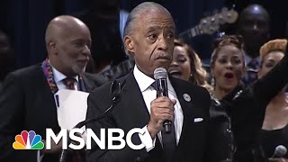 Rev. Al Sharpton Comments On Donald Trump, Reads Obama Letter At Aretha Franklin&#39;s Funeral | MSNBC