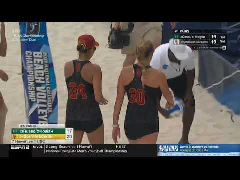 Beach Volleyball: USC 3, Hawaii 0 - Highlights 05/04/19