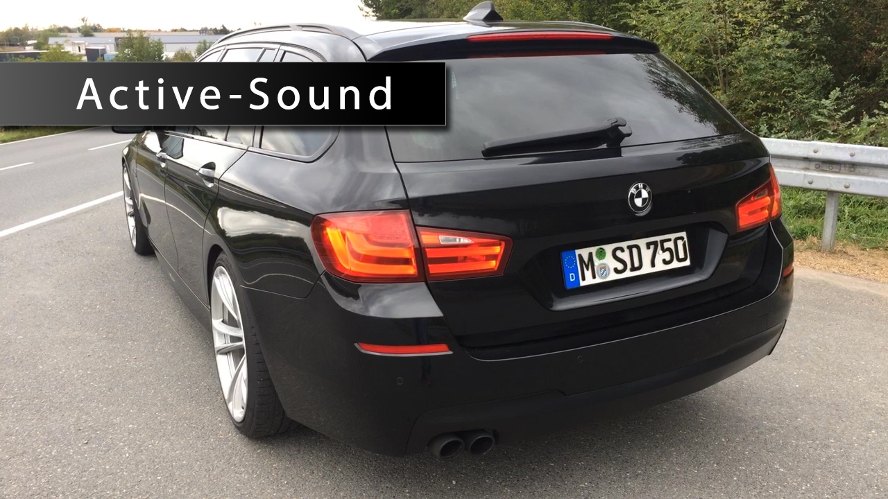Active Sound Nachrüstung von insidePerformance – Beispiel: BMW F10 und ...