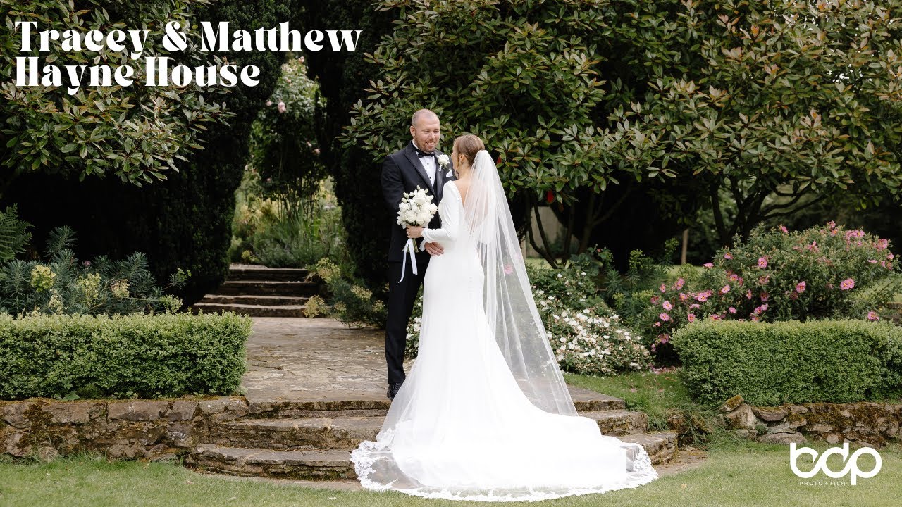 Hayne House wedding photography and film