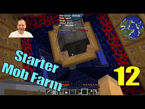 Minecraft FTB Unstable 1.10 - S1E12 - Basic Mob Farm - Let's Play