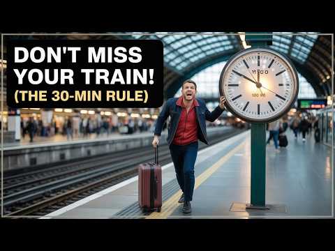 Rail Europe Train Arrival Time: AVOID My $80 Mistake! #TravelTips