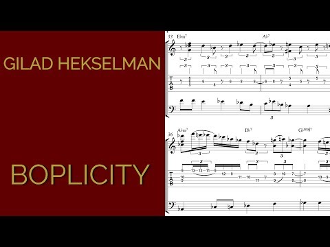 Gilad Hekselman Transcription - Boplicity