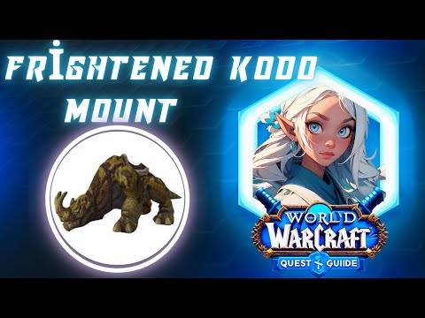 Easily Obtain Frightened Kodo Mount in Darkshore | 100% Drop Rate | Unlock Hidden NPC with a Click