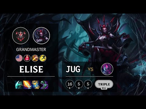 Elise Jungle vs Evelynn - NA Grandmaster Patch 11.8