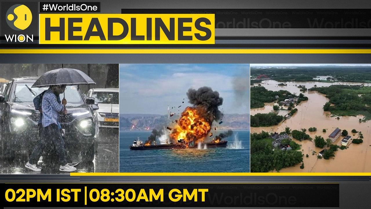 Heavy Rain Hits Delhi-NCR | Severe Flooding Batters China's GuangXi | WION Headlines