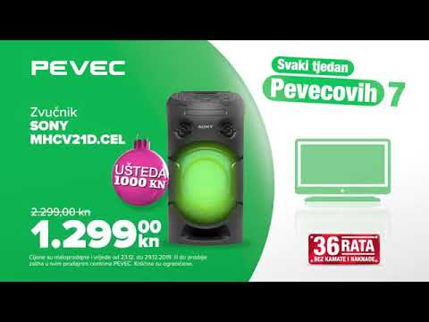 Svaki tjedan Pevecovih 7, od 23.-29.12.2019.