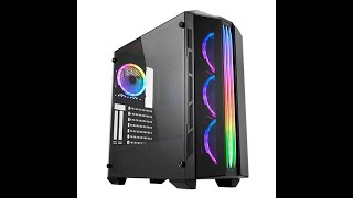 XIGMATEK ISTANBUL 4x120mm FAN X Power 650W 80PLUS MidT ATX Oyuncu Kasası inceleme ve Dış görünüşü