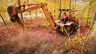 Case 580K Backhoe - Using Power to Get Power!