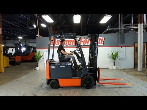 TOYOTA 8-Series 8FBCU30 6,000lb Electric #3807 - Forklift For Sale