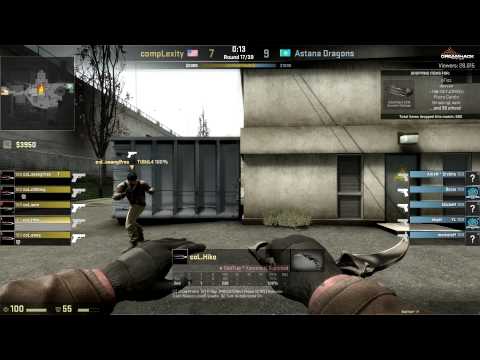 compLexity vs Astana Dragons Dreamhack Winter 2013 (game 1 nuke)