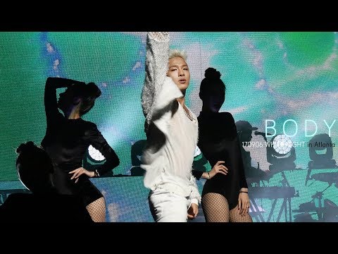 170906 TAEYANG - BODY - WHITE NIGHT in Atlanta
