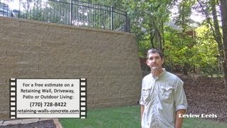 preview picture of video 'Suwanee GA Customer Reviews Retaining Wall Contractor'