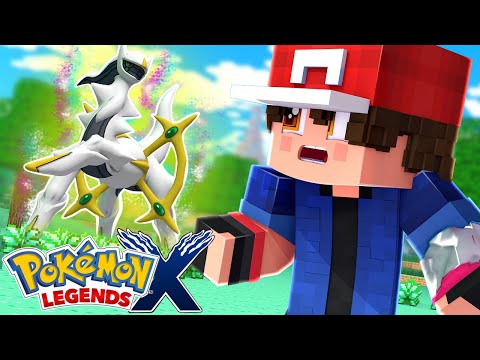 Minecraft Pokemon X LEGENDS - FILME 3 ! TREVOR CAPTURA O PODEROSO ARCEUS ! O dEUS POKÉMON !