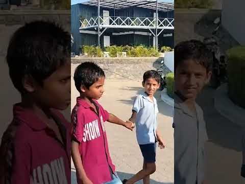 we met Kids at beach side 🤗