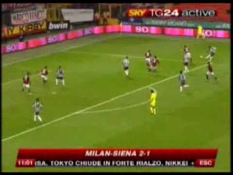 Calcio 2009 : J09 : AC Milan - Sienne : 2-1