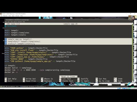 6.2.7 Lab - Build a Sample Web App in a Docker Container