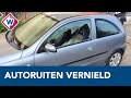 Ruiten van zeker 17 auto’s ingeslagen aan Alphense Diamantstraat - OMROEP WEST