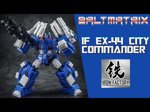 Iron Factory IF EX-44 CITY COMMANDER Final Battle Armor