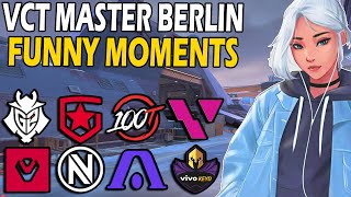 FUNNIEST MOMENTS VCT STAGE 3 MASTERS BERLIN - TRASH TALKS - BEST REACTIONS