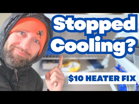 Garage Fridge Won't Cool? The $10 Heater Fix + Secret Switch Hack!