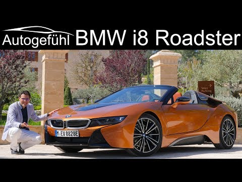 External Review Video MLySF9X5vus for BMW i8 Roadster I15 Convertible (2017-2020)