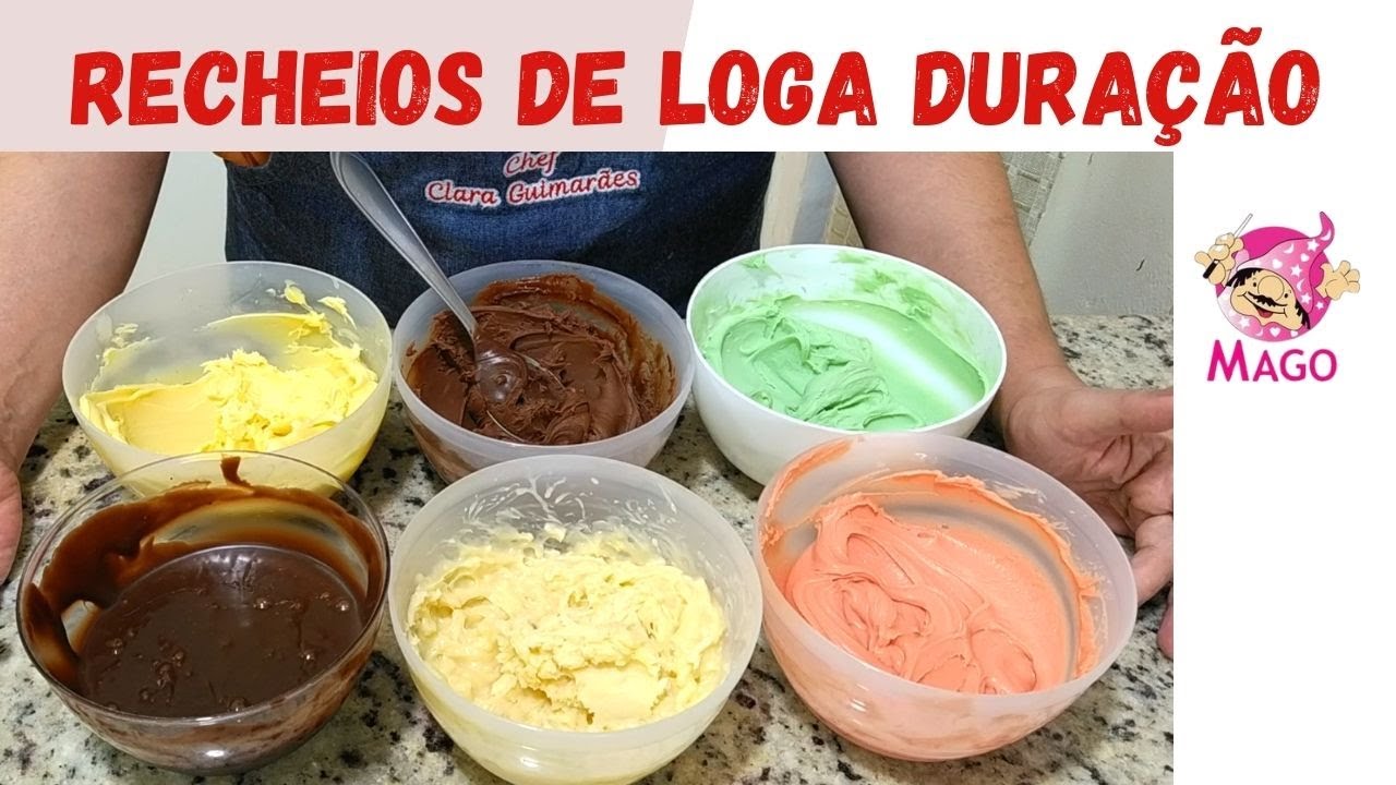 6 RECHEIOS PARA CONE TRUFADO OU TRUFAS! O segredo das indústrias! Longa duração (Aula Mago)