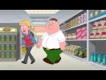 Peter Griffin ( Family Guy ) gets lost in Grocery Store