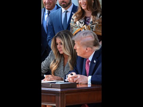 Trump and Melania sign women's health executive order