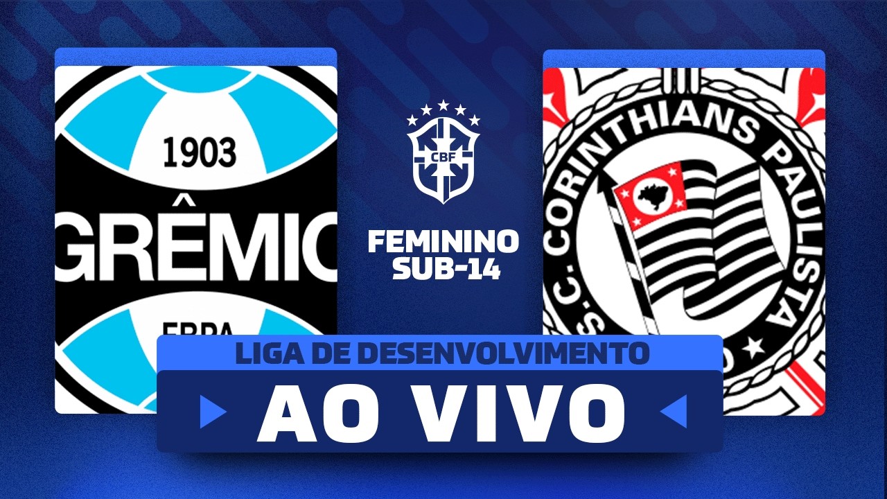 JOGO COMPLETO: GRÊMIO x CORINTHIANS | LIGA DE DESENVOLVIMENTO FEMININA SUB-14
